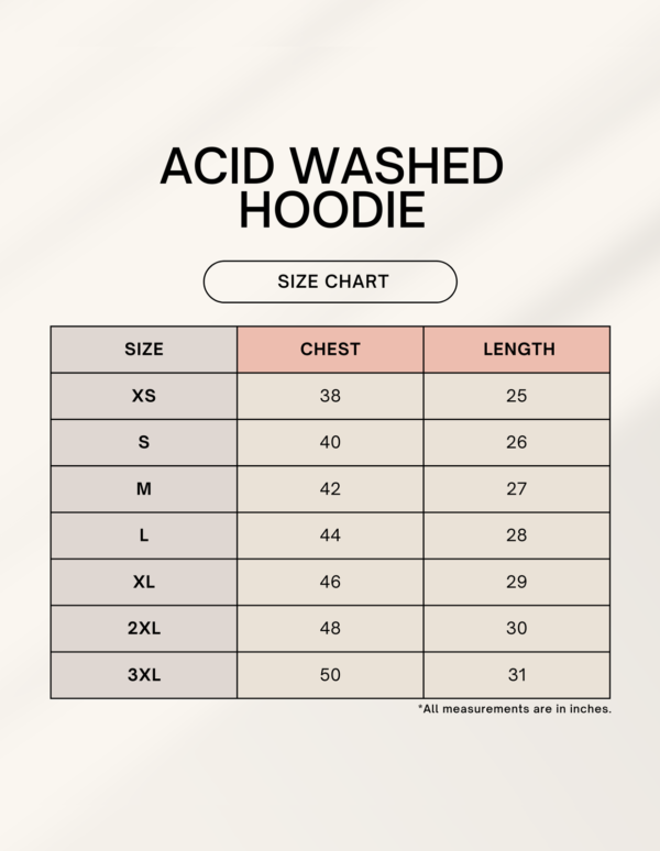 Unisex Acid Washed Hoodie - Image 3