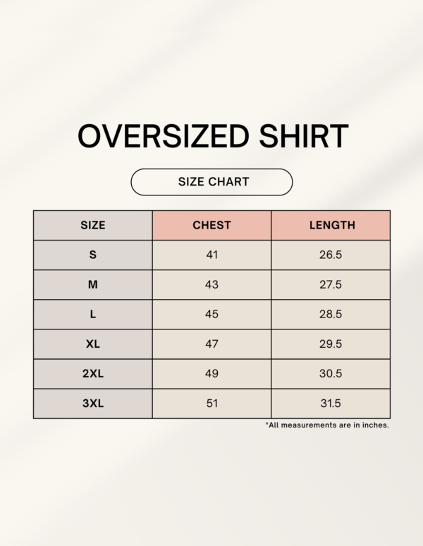 Unisex Oversized Shirt - Image 3